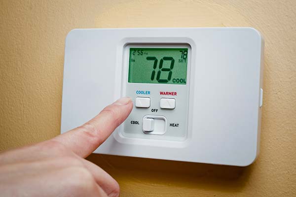 Newly Installed Digital Thermostat Newly Installed Digital Thermostat