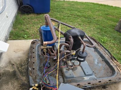 Air Conditioning Unit Compressor Maintenance