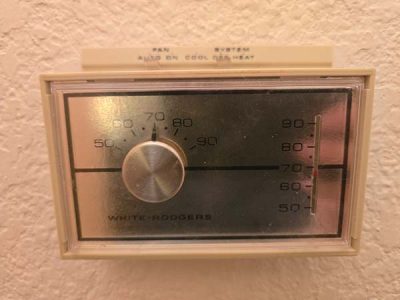 Old Thermostat Replacement
