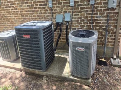 Outdoor Air Conditioning Unit Repair